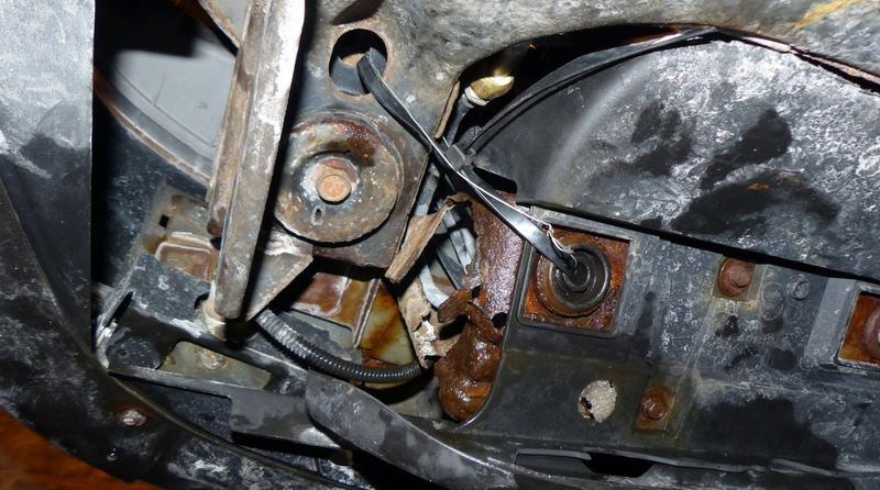 Illustration for article titled Michigan Rust Just Forced Me To Conduct The Jankiest Zip-Tie Fix Of My Life